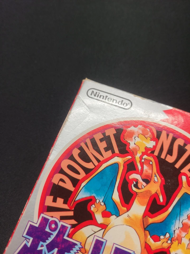 1996 Big UPC 00 Cartridge Tested Boxed Japanese Pokemon Red Version - Image 3 of 4