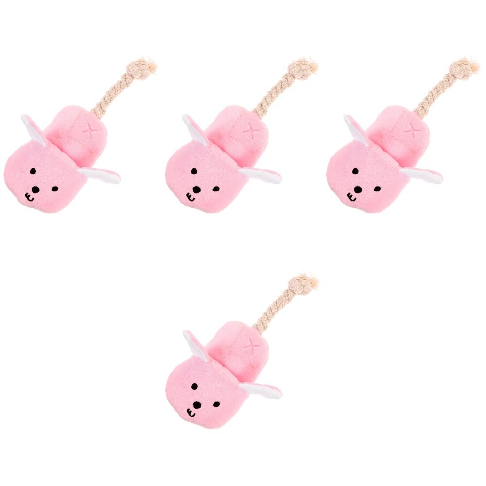 APL 4 PZ Pantofole per Animali Domestici Giocattolo Giocattolo Ricompensa Morso di Cani Giocattolo