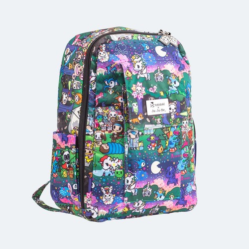 JuJuBe Small Lightweight Diaper Backpack Tokidoki X Camp Toki NWT PrintPlacement - Picture 4 of 7