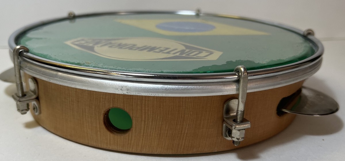CONTEMPORANEA 10” Tambourine Tamborim San Paulo Brasil