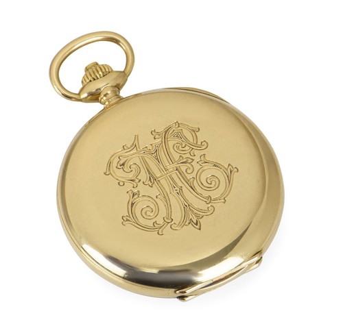 Vacheron & Constantin A Gold Open Face Chronograph Pocket Watch C1924 - Picture 4 of 8