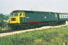 PHOTO  CLASS 47 LOCO NO 47354 BRAFFORD JUNCTION 1970S