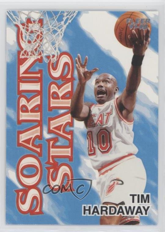 1997-98 Fleer Soaring Stars Tim Hardaway #7SS HOF 03rx