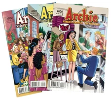 ARCHIE COMICS (2009) #600 601 602 Marries Veronica Key Story NM (9.4) Ships FREE