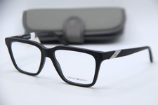 NEW EMPORIO ARMANI EA 3194 5898 MATTE BLACK AUTHENTIC FRAMES EYEGLASSES 56-17