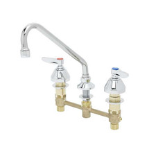 T S Brass B-2855 Lavatory Faucet 8" Centers 2.2 GPM Chrome