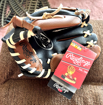 NEW W/TAG Rawlings T - BALL Baseball Players Series PL90BK 9 Inch 3 - 5 year