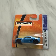 2007 Matchbox Lotus Exige blue MBX Metal #15 