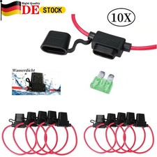 10 X 12V KFZ Automatiksicherungshalter Sicherung Halter Automat MAX 30A Für PKW 10 X 12V KFZ Automatiksicherungshalter Sicherung Halter Automat MAX 30A Für PKW