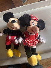 Walt Disney World Mickey Minnie Mouse Plush Set Small 6-14 in 2000