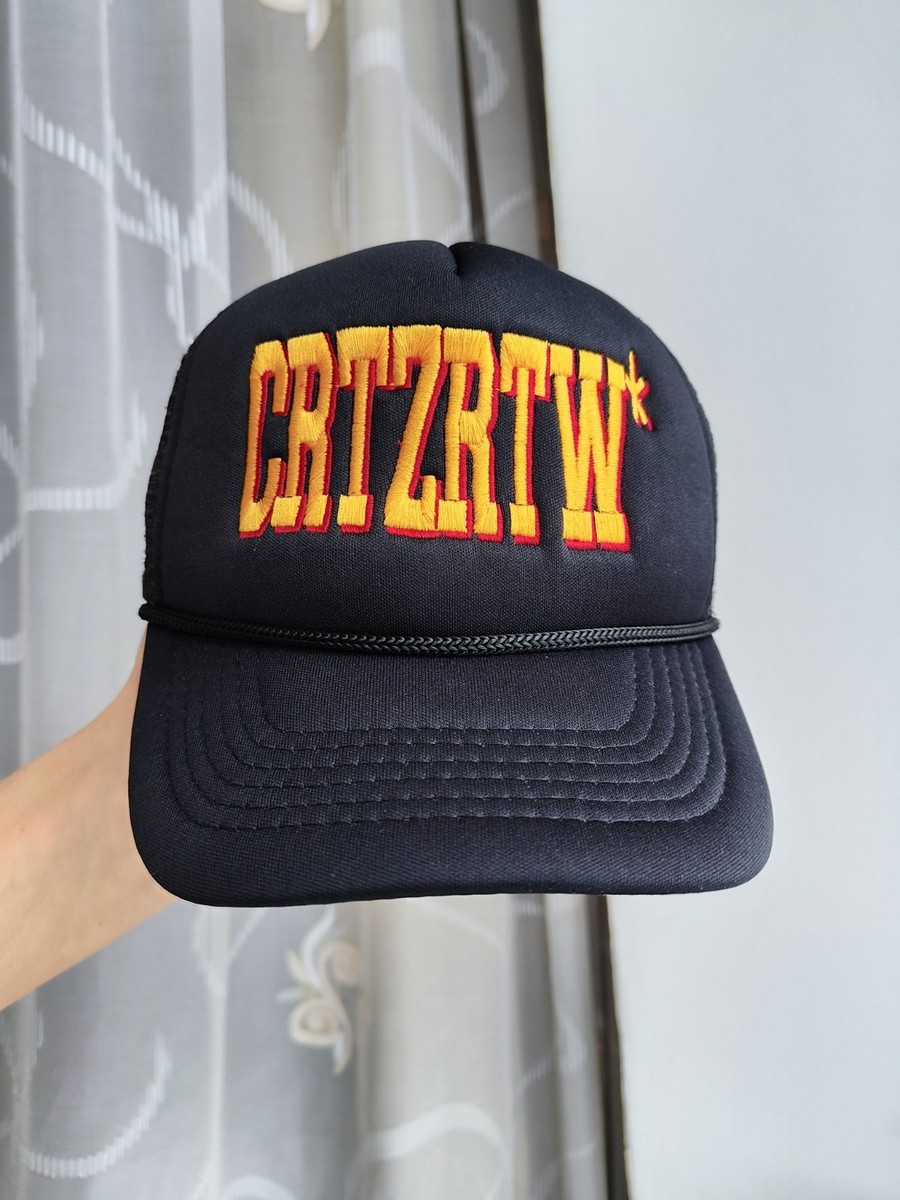 Vintage Corteiz Trucker Cap Hat CRTZRTW Alcatraz London Streetwear