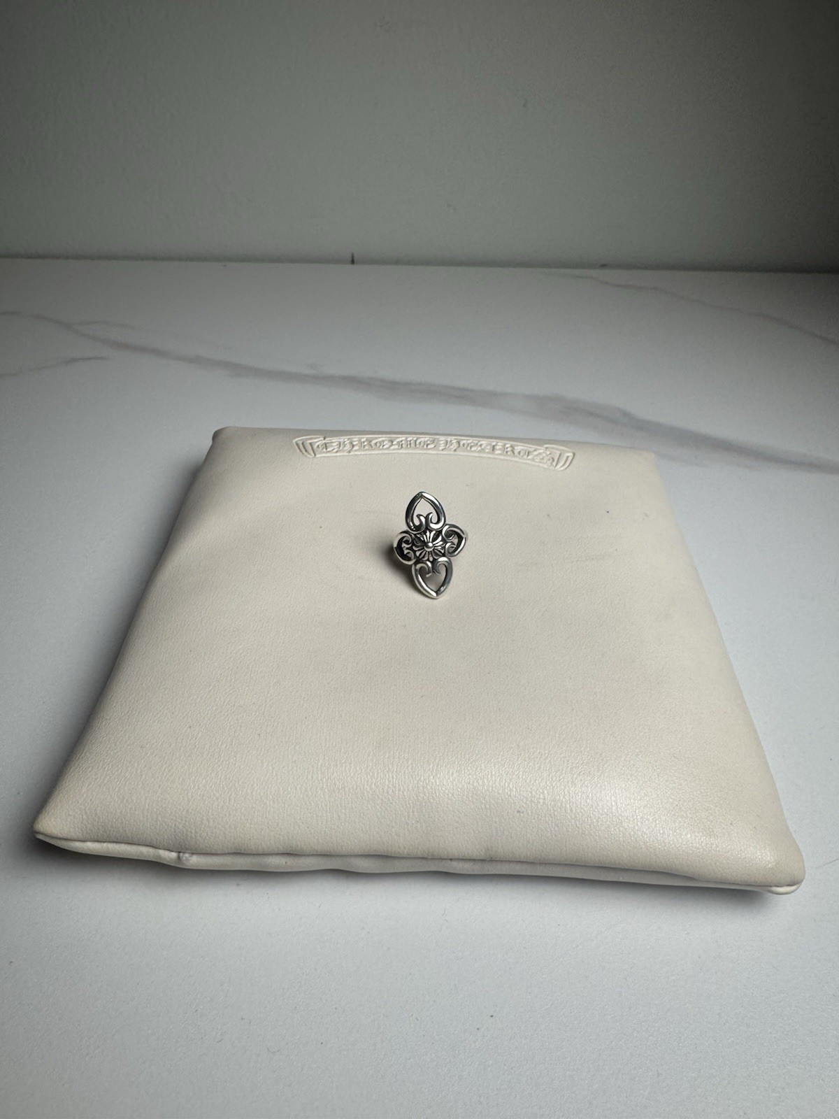 Chrome Hearts Plus Heart Ring - image 1