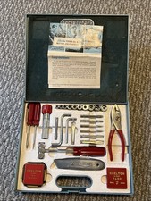 Vintage Portable Shelton Socketool Kit Antique Tool Socket Set Vintage Portable Shelton Socketool Kit Antique Tool Socket Set