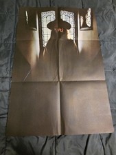 George Harrison LP Insert Poster Original 24x35.5 Foldout The Beatles Apple