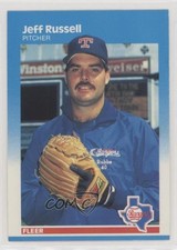 1987 Fleer Factory Set Glossy Jeff Russell #137 00e8