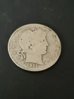 1911 Barber Quarter - Silver