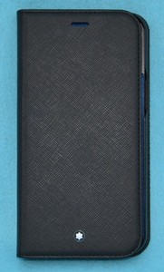 Montblanc Sartorial Leather Flipside Cover Case Wallet for iPhone 12 Pro Max