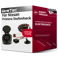 E-Satz 13Polig Universell für Nissan Primera Stufenheck 03.2002-Jetzt Neu