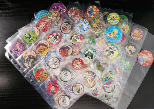 🔷️ COMPLETE COLLECTION 144/144 TAZOS "LOS SIMPSONS" SABRITAS MEXICO 2006