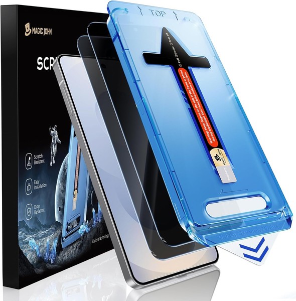Sichtschutzfolie 2 StüCk 9H BläSchenfrei FüR Galaxy S25 S24 Plus Handy ZubehöR-image
