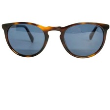 Warby Parker Haskell 215 Sunglasses Tortoise Blue Lens 49-22-145 Eyewear