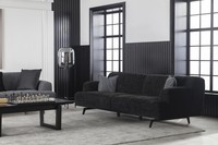 Dreisitzer Couch Polster 235 Cm Stoffsofa Textil Couchen Sitzpolster MöBel