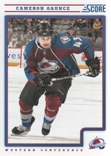 2012-13 Score #141 Cameron Gaunce - HKY