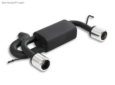 Ulter Duplex Sportauspuff Audi TT QUATTRO 8N 99- 100mm rund gerade