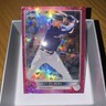 2022 Topps Chrome Logofractor Edition Pink Refractor /199 Matt Olson #58 04eb