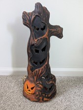 Vintage 1993 Trend Masters Lighted Pumpkin Gh...