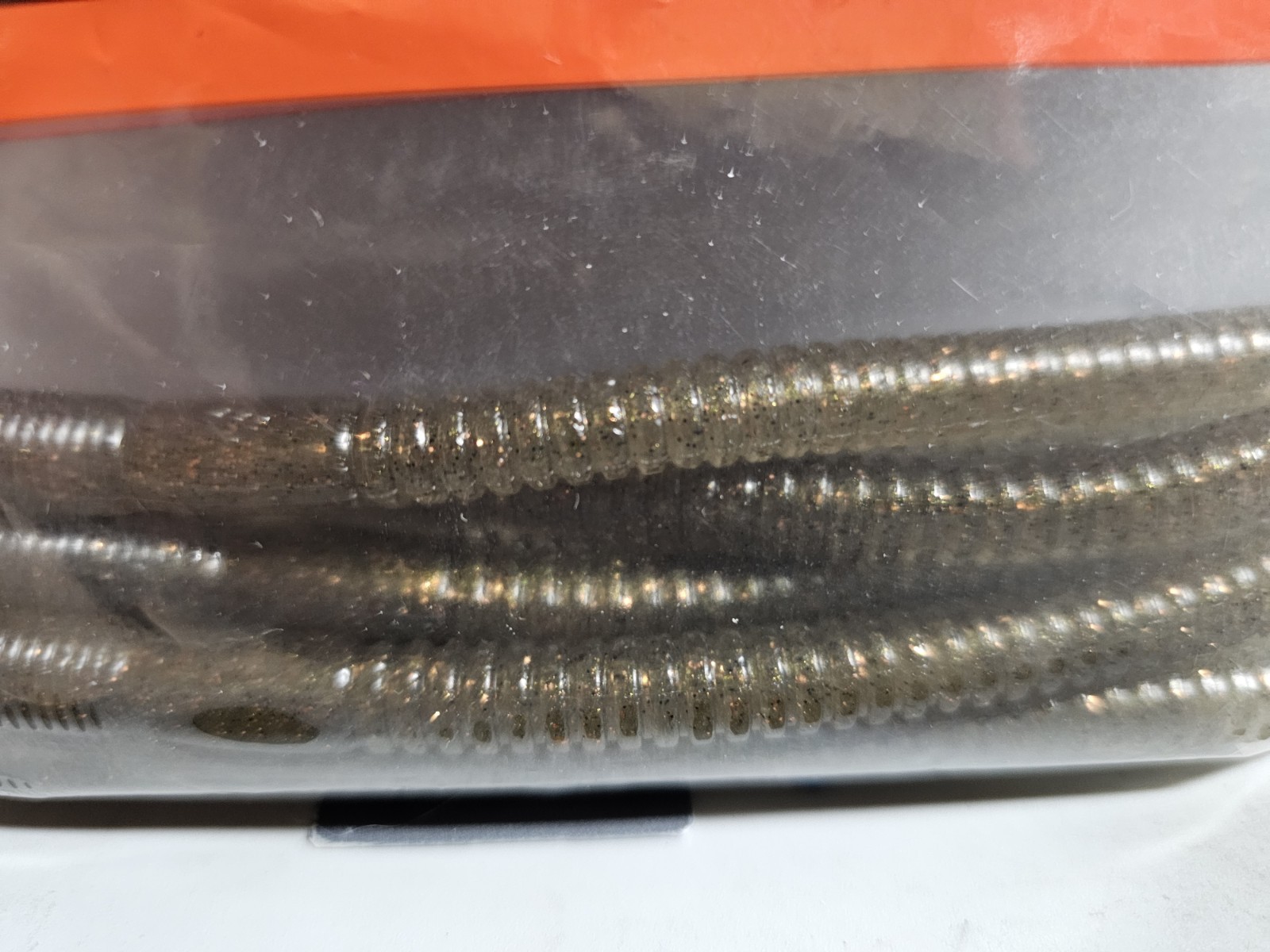 Raid Japan Fat Whip Heavy Weight 5" Worm #040 Ghost Shrimp 