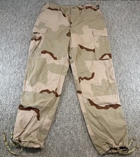 Propper Vintage 90s US Military Desert Camo Combat Pants Men M/L Ripstop