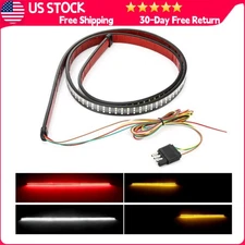 5 MODES 60" 432LEDs Truck Strip Tailgate Light Bar AUTO CAR UNIVERSAL 3Row USA