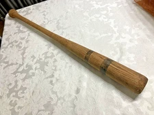 Early Antique Vintage Lathe Hand Turned  Baseball Bat 33 inch