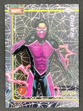 Rapid 2026 Topps Chrome Marvel Comics Spider-Web Refractor 005/399 #143