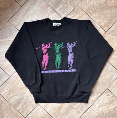 Retro Series S D I Black Cress Creek Golf Crewneck Med In Excellent Condition