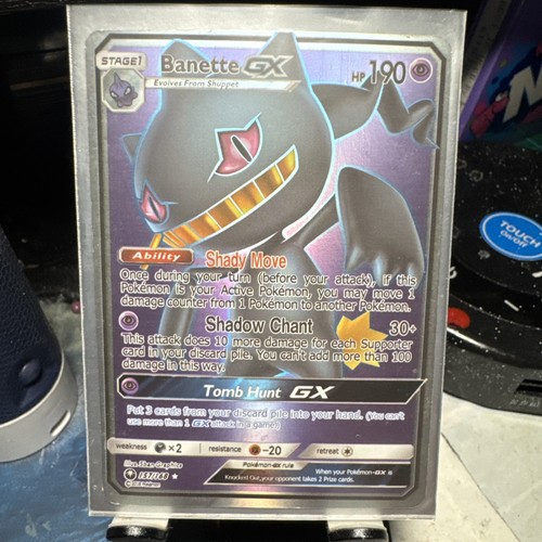 Pokemon Sun & Moon Celestial Storm Banette GX 157/168 NM