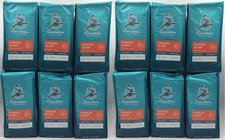 Caribou Coffee Fireside Blend Ground Coffee DARK Roast 12 oz, DEC/2025, 12/BAGS