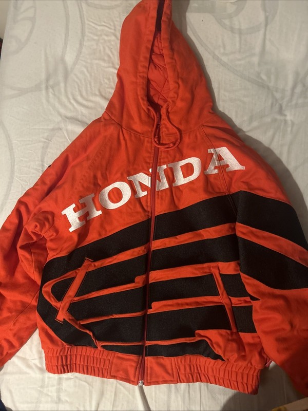 Supreme X Honda HRC Fox Racing Red Jacket
