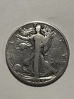 1928 S  Walking Liberty Half Dollar 90% Silver Circulated V/F Strong Detail N505