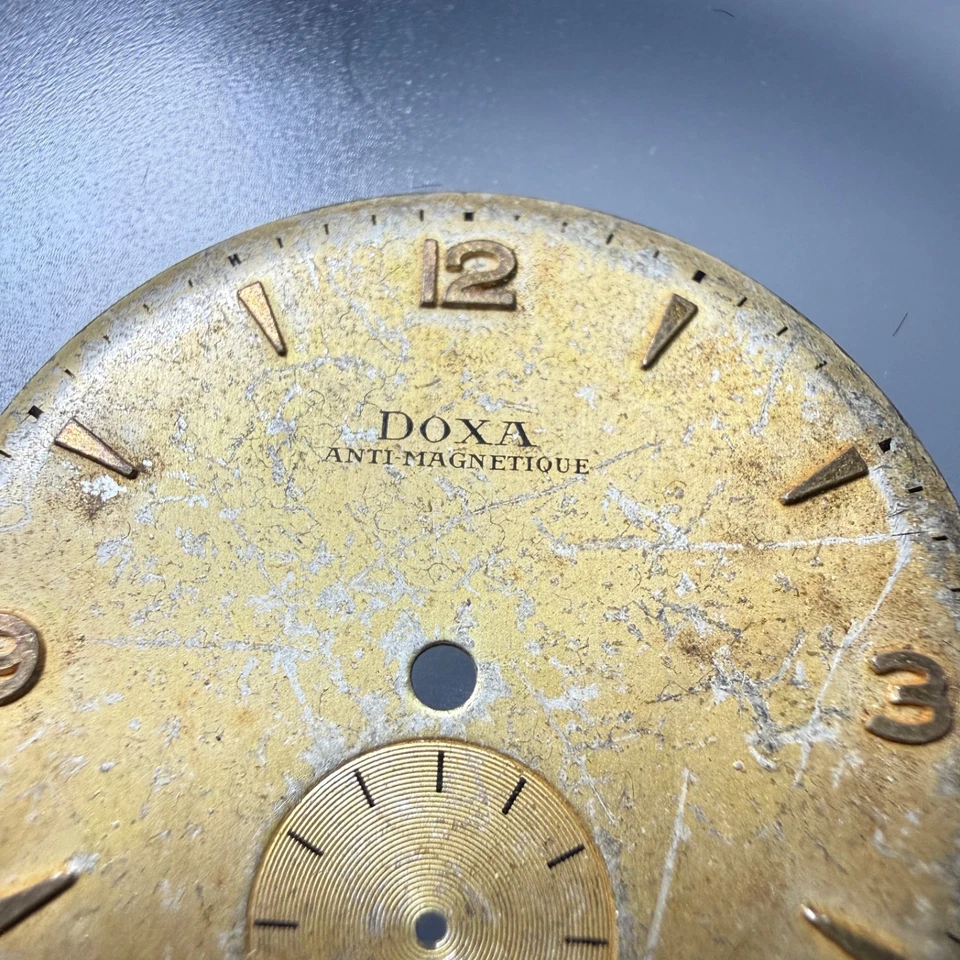 Quadrante per orologio Doxa diametro 32,2mm vintage Jumbo Foto 4 de 4