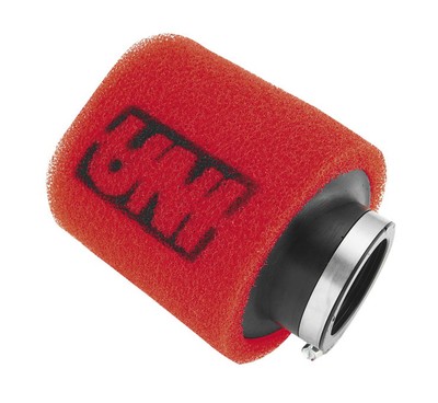 Uni Filter Clamp On Dual Stage Air Filter 15 Angle I.D. 1 1/2 O.D. 3 1/2 LG. 4