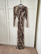 Stella McCartney H&M Snakeskin print Mesh Dress | Size S BNWT