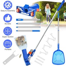 Swimming Pool Cleaner Vacuum Suction Hoover Hot Tub SPA Pond Cleaning Brush Kit