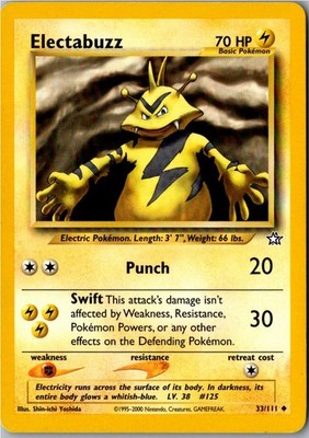 Pokemon Elektek 33/111 Neo Genesis Englisch