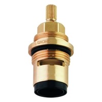 Grohe Keramik-Oberteil 45887, DN 20, Drehwinkel 90°, Anschlag: Links, Chrom