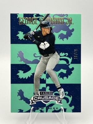2025 Panini Crusade George Lombard Jr. RC Purple /99 #125 Yankees