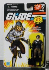 G.I. Joe 25th Anniversary - Mercenary  MAJOR BLUDD Mint On Card MOC