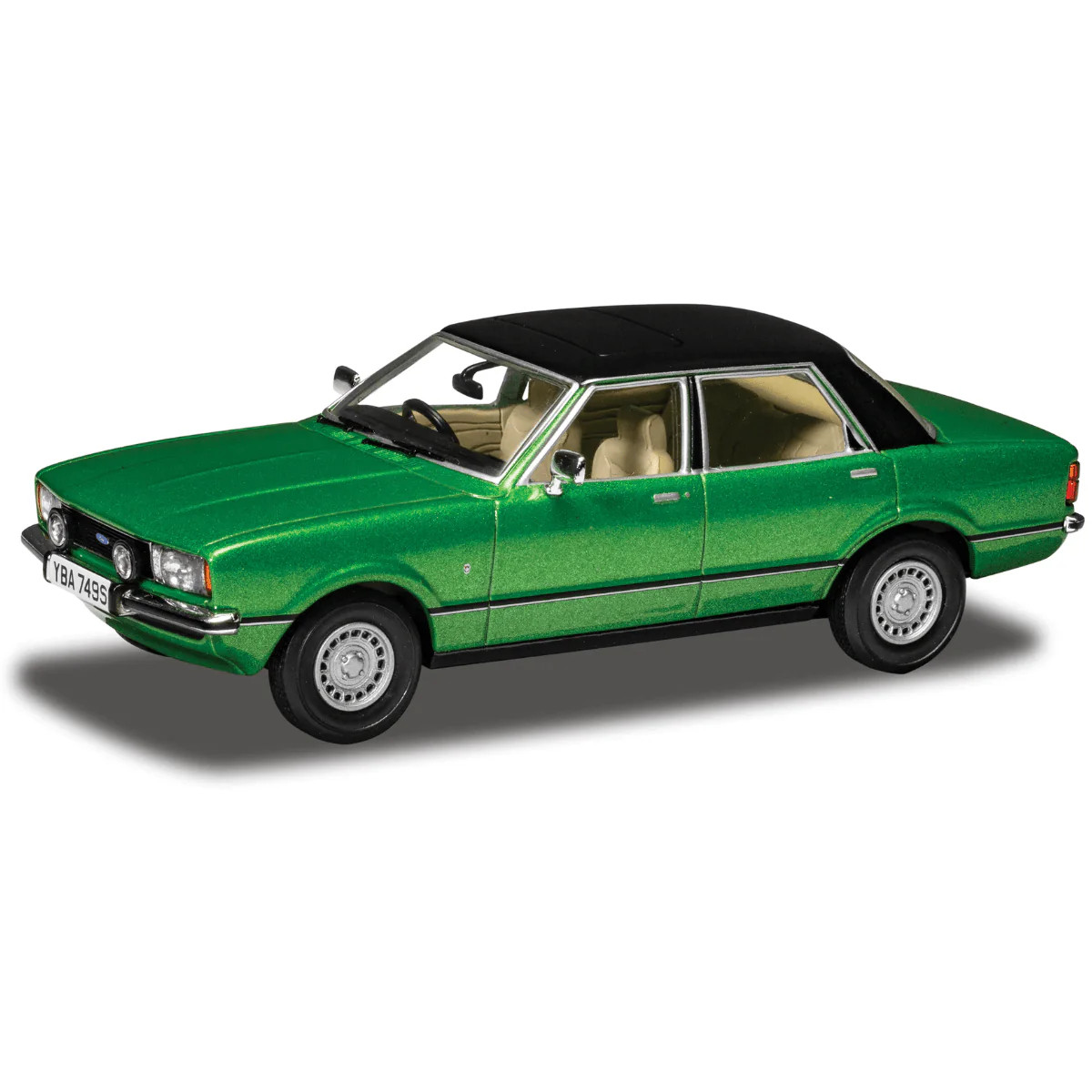 Corgi VA11918 Ford Cortina Mk4 2.3 Ghia - Regency Green - 1:43 Scale Vanguards