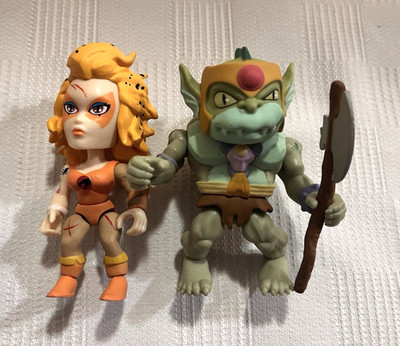 Loyal Subjects Thundercats Cheetra &  S-S-Slithe Lot of 2 Vinyl Figures